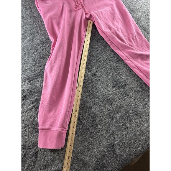 Nike Pink Jogger Sweatpants Womens XL Fleece Lined Lounge Pants - Picture 5 of 5